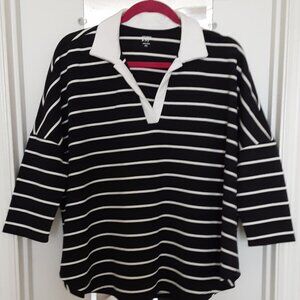 Crown & Ivy Petite/Large Polo Swing Shirt, Brand New With Tags